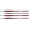 da Vinci COLLEGE Student Brush, Synthetic, Acrylic & Oil, Flat, Series 8740, Size 2, Pack of 6 - 2 of 3