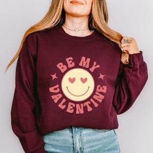 [GRAVER]★TAPE HEART SMILE SWEATSHIRT UNISEX] Small Tape Heart Smile Sweatshirt - GRAVER | 60