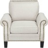 Elements Clyde Park Oslo Linen Nailhead Trim Armchair - 3 of 4