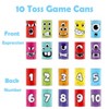 Joyfy Halloween Party Favors 13PCS Carnival Bean Bag Toss Knockdown Can Game Set, Indoor Outdoor Party Lawn Yard Games Birthday Gifts for Kids Adults - 2 of 4