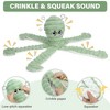 Prime Pets Dog Toys for Large Small Medium Dogs, 27" Extra Large Octopus Crinkle Squeaky Dog Chew Toy - 2 of 4