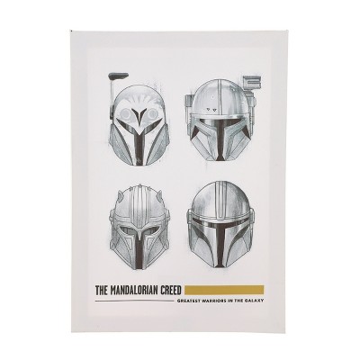 Star Wars The Mandalorian Creed Hanging Wall Decor