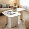 Modern 7-Shaped MDF Coffee Table - 4 of 4