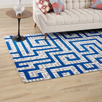 Modway Nahia Geometric Maze 5x8 Area Rug
