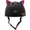 Krash! Leopard Kitty Cycling Girls' Bike Helmet - Black - 4 of 4