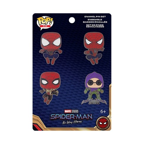 Funko Pop Spider-man: No Way Home 4pc Pin Set (target Exclusive) : Target