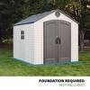 Lifetime 8 ft. x 10 ft. Outdoor Storage Shed (60371) - 2 of 4