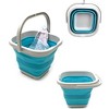 SAMMART 5L (1.3 Gallon) Square Collapsible Plastic Bucket - 2 of 4