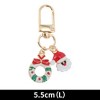 Unique Bargains Christmas Keychain Lobster Clasp Zinc Alloy 2.17" 1 Pc - 2 of 4