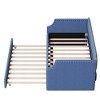 PAGED Twin Size Daybed Modern Pine Bed Frame with 2 Storage Drawer for Bedroom and Living Room - 3 of 4