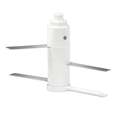 Green and White Manual Pull Food Chopper with 3 Blades