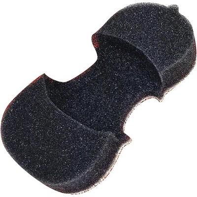 AcoustaGrip Protege Charcoal Shoulder Rest Charcoal