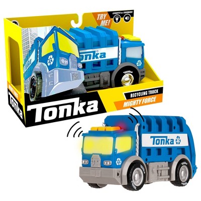 Tonka Mighty Machines Lights & Sounds - Blue Recycling Truck