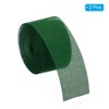 Unique Bargains DIY Crafts Decoration Soft Burlap Fabric Wired Ribbon 2 Pcs - 3 of 4