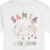 Men's - Winnie the Pooh - Christmas Tigger - Santa, I Can Explain Short Sleeve Graphic T-Shirt - 2 of 4