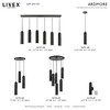 Livex Lighting Ardmore 1 - Light Pendant in  Shiny Black - 2 of 2