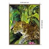 Amanti Art Leopard King by Josie George Framed Canvas Wall Art - 3 of 4