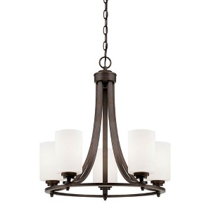 Millennium Lighting Bristo 5 - Light Chandelier in  Rubbed Bronze - 1 of 2