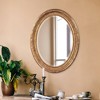 Howard Elliott Oval Wood Framed Nero Wall Mirror Gold: Beveled, Transitional Style, Ready to Hang - 2 of 4
