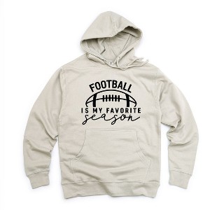 Simply Sage Market Women's Graphic Hoodie Football Is My Favorite Season Ball - 1 of 4