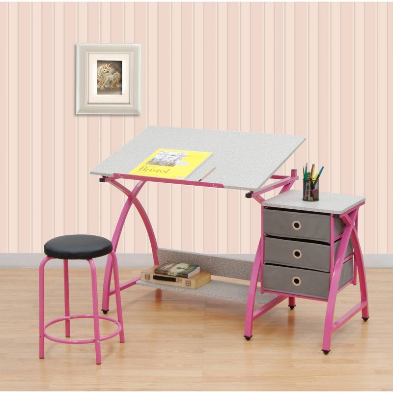 Comet Plus Drawing Table and Stool Set - studio designs, 5 of 8
