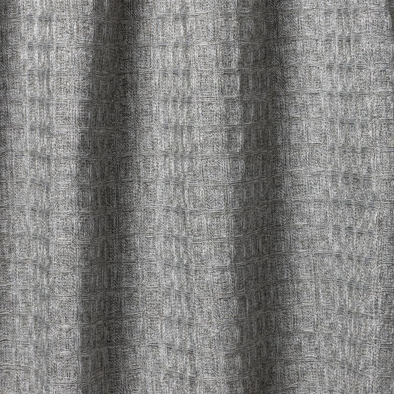 Waffle Weave Shower Curtain - Threshold™, 4 of 5