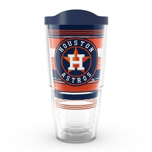 MLB Houston Astros 24oz Hype Stripes Classic Tumbler - 1 of 4