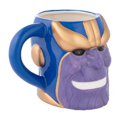 Vandor Marvel's Avengers - Thanos Premium Sculpted Ceramic Mug
