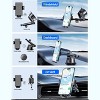 Itopfox Universal Car Phone Mount with Strong Suction, 360° Adjustable Holder for Windshield, Dashboard & Air Vent, Fits iPhone & Smartphones - 4 of 4