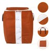 REGALWOVEN Storage Moving Bags for Organizing Bedroom Comforter Closet Organizers and Storage with Handles - 3 of 4
