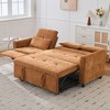 Merax 2-in-1 Three-Seater Sofa with Pull-Out Bed and Reversible Recliner - 3 of 4