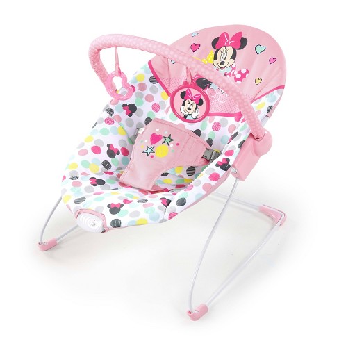 Bright Starts Minnie Mouse Spotty Dotty Vibrating Bouncer Target