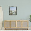 Stupell Industries Spring Daisy Flower Blooms Beachside Ocean View Floating Frame Canvas Art, Gray, 25" x 31" - 3 of 4