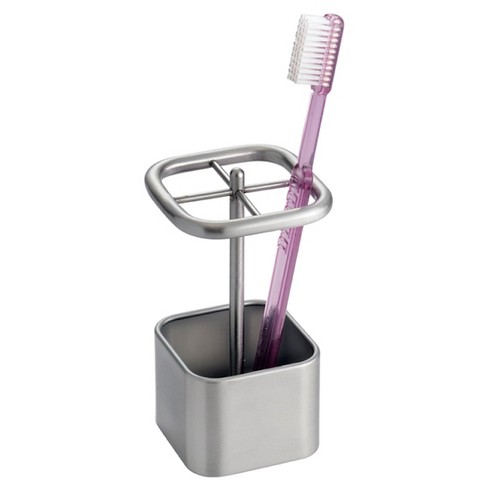Interdesign No 19520 York Metal Toothbrush Holder Stand 