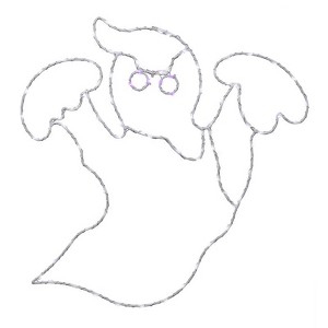 Celebrations - LED Prelit - Ghost - Window Decor - Cool White - 91 ct - 16 in. - Case of 8 - 1 of 1