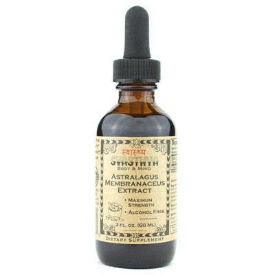 Svasthya Body & Mind Astragalus Boots Immune System, Membranaceus Extract Liquid-2oz