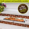 Briarwood Lane Happy Fall Y'all Pumpkins Mini Mat 22x10 Indoor Outdoor For Fall Doormat - 2 of 3
