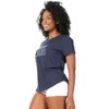 RAE DUNN - Women's Short Sleeve Shirttail Hem T-Shirt - 2 of 4