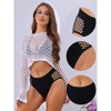 Allegra K Women's Mid-Waisted Full Coverage Waist Hollow Flatten Tummy Briefs - 3 of 4