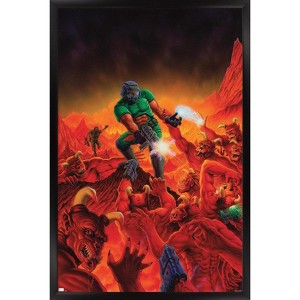 Trends International Doom - Legacy Key Art Framed Wall Poster Prints - 1 of 4