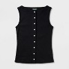 Women's Button-Front Tank Top - Wild Fable™ - 4 of 4
