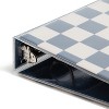 U Brands 1" Clear View Ring Binder Preppy Playground - 3 of 4