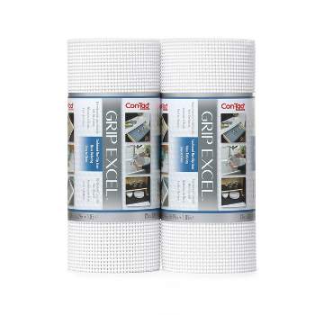 Con-Tact Grip Liner 12 in. x 5 ft. White Non-Adhesive Grip Drawer and Shelf  Liner (6-Rolls) 05F-C6B52-06 - The Home Depot
