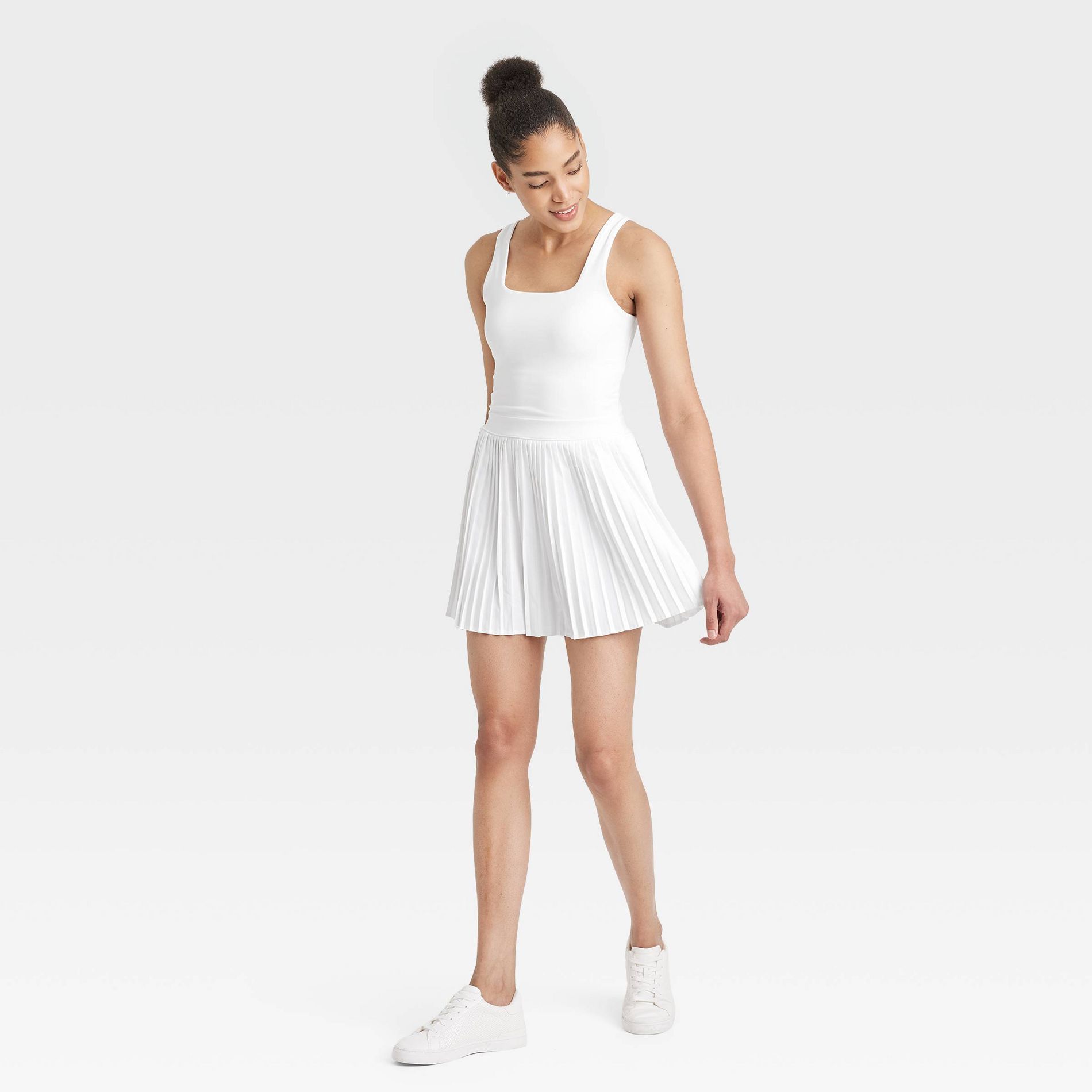 Women's Pleated Active Dress - All In Motion™ White M