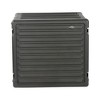 SKB 8U Roto Rack Case - Durable Polyethylene Gear Protector, Stackable, Waterproof with Twist Latches & Rubber Feet for Musicians, Black - 3 of 4