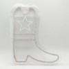 National Brand LED Cowboy Boot Wall Sign: Acrylic, USB Powered, No Assembly, Contemporary Decor - 4 of 4