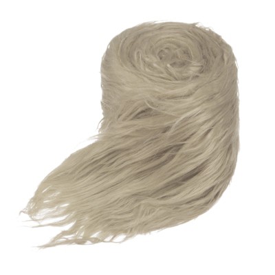 Unique Bargains Faux Fur Fabric Precut Strips for Craft Christmas 1 Pc