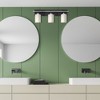 Designers Fountain Prince St 3 - Light Vanity in  Matte Black - 3 of 4