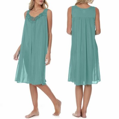 Ezi Satin Nightgown for Women