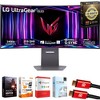LG 34" UltraGear 1440p OLED Curved Gaming Monitor + 26 Months Protection Bundle - 2 of 4
